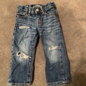 Baby Gap distressed toddler boy jeans
